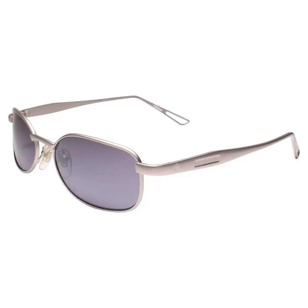 Indie Genuine Vintage 90s Fashion Rectangle Sunglasses Silver Frame